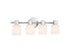 Strand 4-Light Bathroom Vanity Light in Matte Black