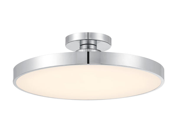 Thayer 1-Light LED Ceiling Light in Chrome