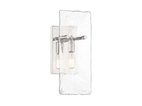 Genry 1-Light Wall Sconce in Polished Nickel