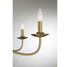 5-Light Chandelier in Matte Black