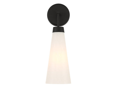 Brevard 1-Light Wall Sconce in Warm Brass