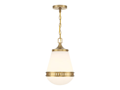 Endura 1-Light Pendant in Satin Nickel