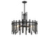 Guillford 6-Light Pendant in Matte Black