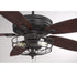 52" 3-Light Ceiling Fan in Brushed Nickel