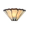 Corinaldo Tiffany mission style stained glass wall sconce