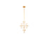 Amani 9-Light Pendant in Gold