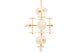 Amani 9-Light Pendant in Gold