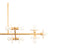 Amani 14-Light Linear Chandelier in Gold