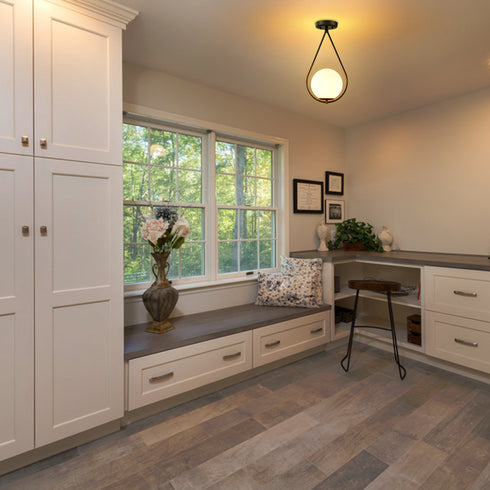 Modern Globe Opal Glass Semi Flush Ceiling Light, Black