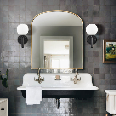 Mid Century Modern Wall Sconces Black