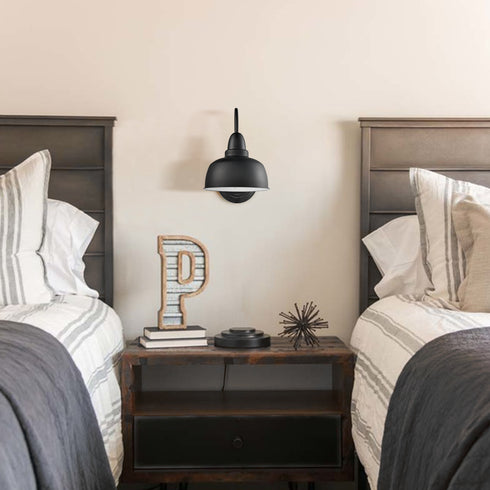 Industrial Wall Sconces Gooseneck Wall Mount Light Set of 2