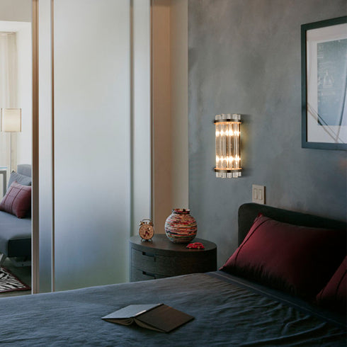 Modern Wall Sconces Crystal Light for Bathroom