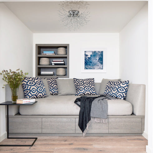 Modern Crystal Sputnik Ceiling Light 5-Light Firework Chrome