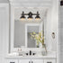 Farmhouse Bath Vanity Wall Light 3-Light Barn Sconce Oil Rubbed Bronze