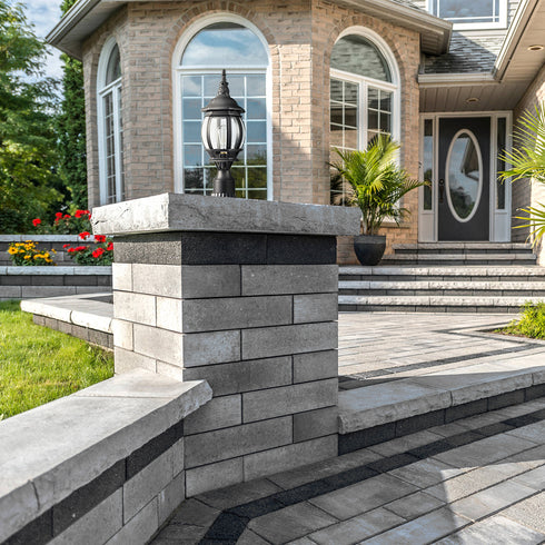 Industrial Outdoor Post Light Exterior Post Lantern with Pier Mount Matte Black