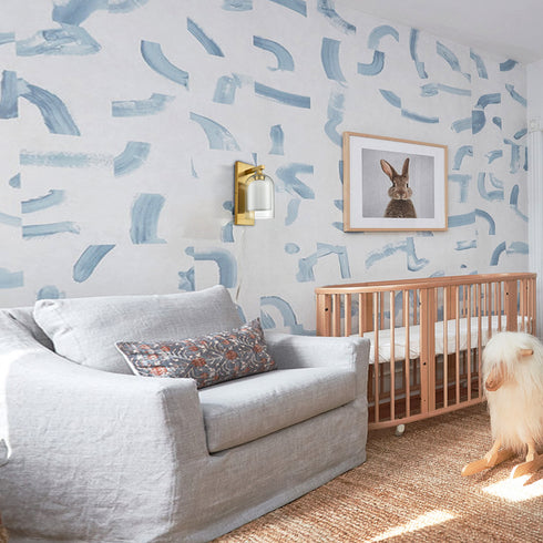 Modern Brass Wall Sconces Clear and Milky Glass Shades