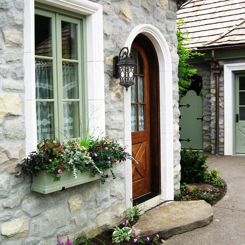 Outdoor Wall Light Fixture Black Exterior Wall Lantern Waterproof