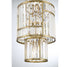 Rohe 8-Light Pendant in Warm Brass