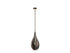 Bali 5-Light Pendant in Black Cashmere