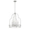 Diplomat 4-Light Pendant in Satin Nickel
