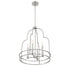 Diplomat 4-Light Pendant in Satin Nickel