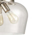 3-Light Modern Pendant Light Industrial Clear Glass Pendant Lighting