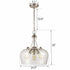 3-Light Modern Pendant Light Industrial Clear Glass Pendant Lighting