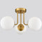 Modern Globe Ceiling Light - 3 Light