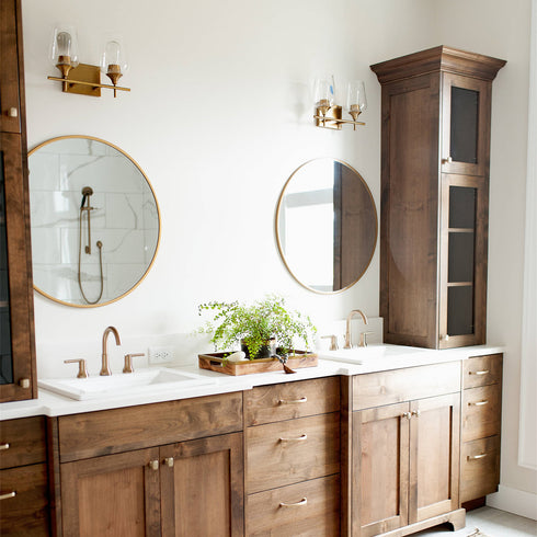 Modern Bathroom Wall Sconces Vanity Brass Wall Sconce