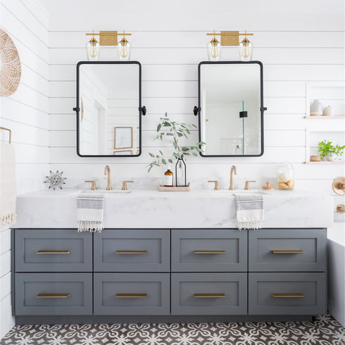 Modern Bathroom Wall Sconces Vanity Brass Wall Sconce