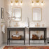 Lighting Brass Wall Sconce Bathroom Vanity 3-Light