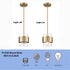 Modern Adjustable Pendant Light Fixtures Over Kitchen Island Lighting Ceiling Hanging Metal Industrial Mini Cylinder Pendant Lighting Clear Glass Shade