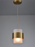 Modern Pendant Light Fixtures Over Kitchen Island Lighting Ceiling Hanging Farmhouse Metal Industrial Mini Cylinder Pendant Lighting Frosted Shade