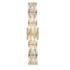 Gold Wall Sconce Modern 6-Light Crystal Light Bathroom Wall Lighting