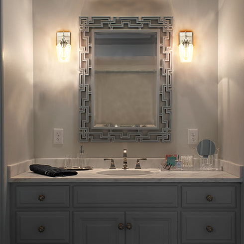 Modern Wall Sconces Brushed Nickel Bathroom Wall Sconces