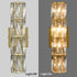 4-Light Crystal Wall Sconce Modern Gold Bathroom Light Fixtures