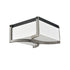 Industrial Flush Mount Ceiling Light White Dimmable LED Ceiling Light