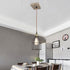 Retro Kitchen Ceiling Pendant Hanging Light Wood & Metal Cage Shade-1 Light