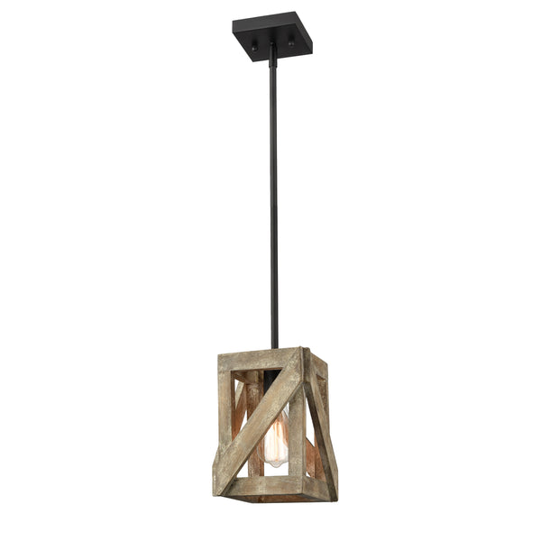 Farmhouse Pendant Light Fixtures Rustic Wood Chandelier for Kitchen Island Dining Room