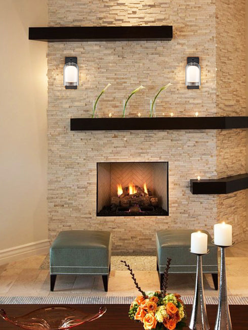 Modern Farmhouse Wall Sconces Glass Bell Shade Wall Light