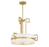 Quatrain 4-Light Pendant in True Gold