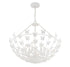 Birch 6-Light Pendant in Bisque White