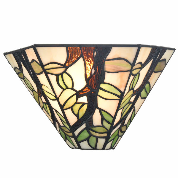 Tiffany Wall Sconces Vintage Stained Glass Wall Light