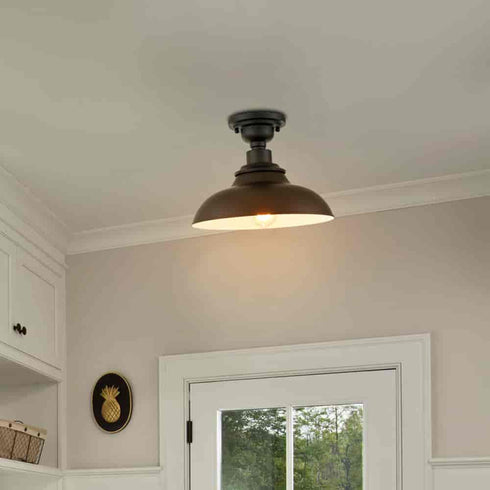 Piaggio Farmhouse Ceiling Light Semi Flush Ceiling Lighting 1-Light