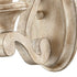 Farmhouse Wood Wall Sconce Candle Style, Antique White