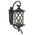 Black Outdoor Wall Lights Exterior Light Fixture Water Glass Shade