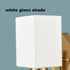 Modern Set of 2 Square Brass Gold Wall Light Fixtures For Bathroom