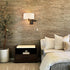 Beige Wall Sconces Plug-in Wall Lamp Swing Arm Wall Lights