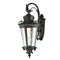 Black Outdoor Wall Lantern Sconce Waterproof Porch Light Fixture