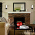 Black Wall Sconces Sets of Two Modern Fabric Shade Wall Lamps for Bedroom